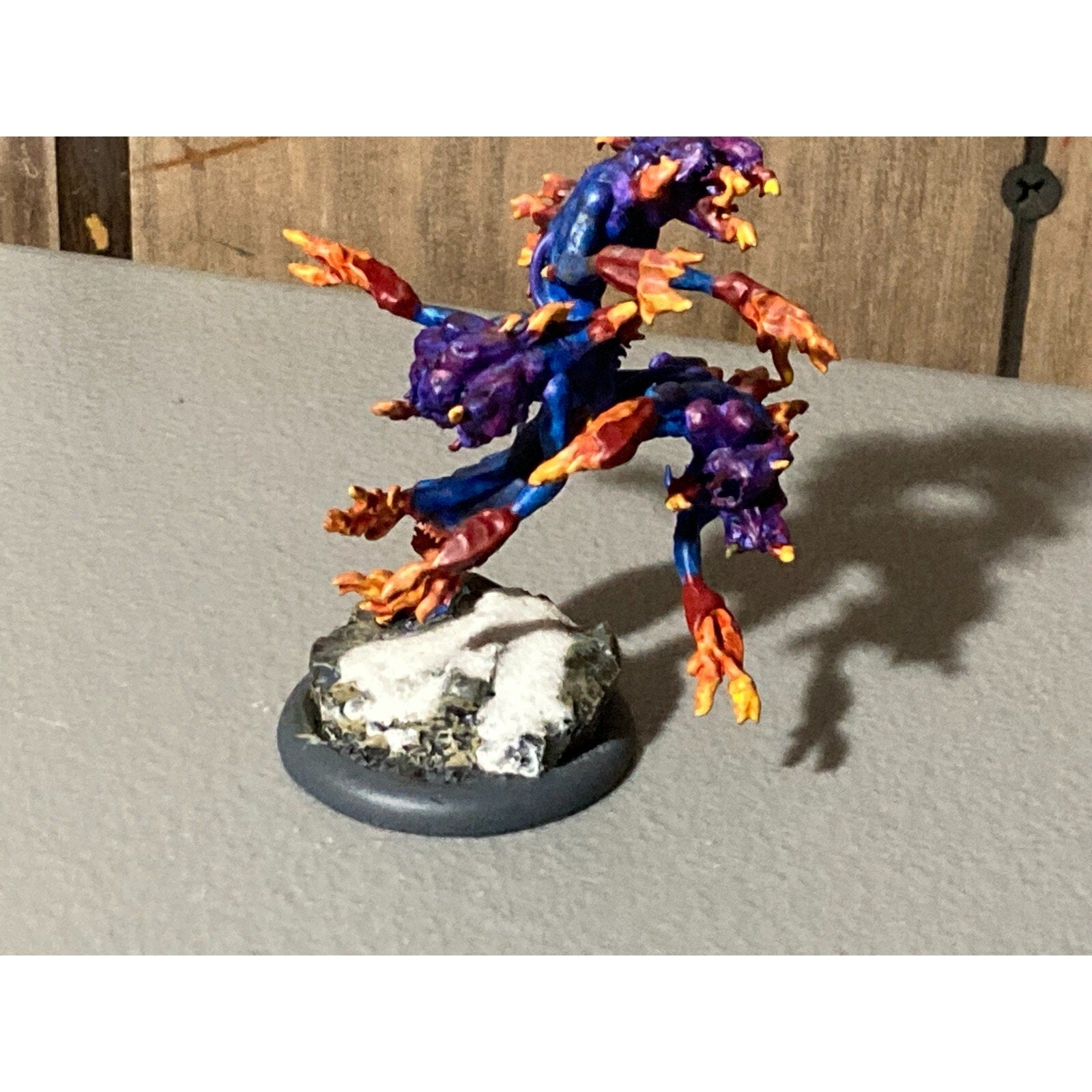 A19596 WARHAMMER 40K AOS CUST EXALTED FLAMERS READ TZEENTCH CHAOS DAEMONS PAINT