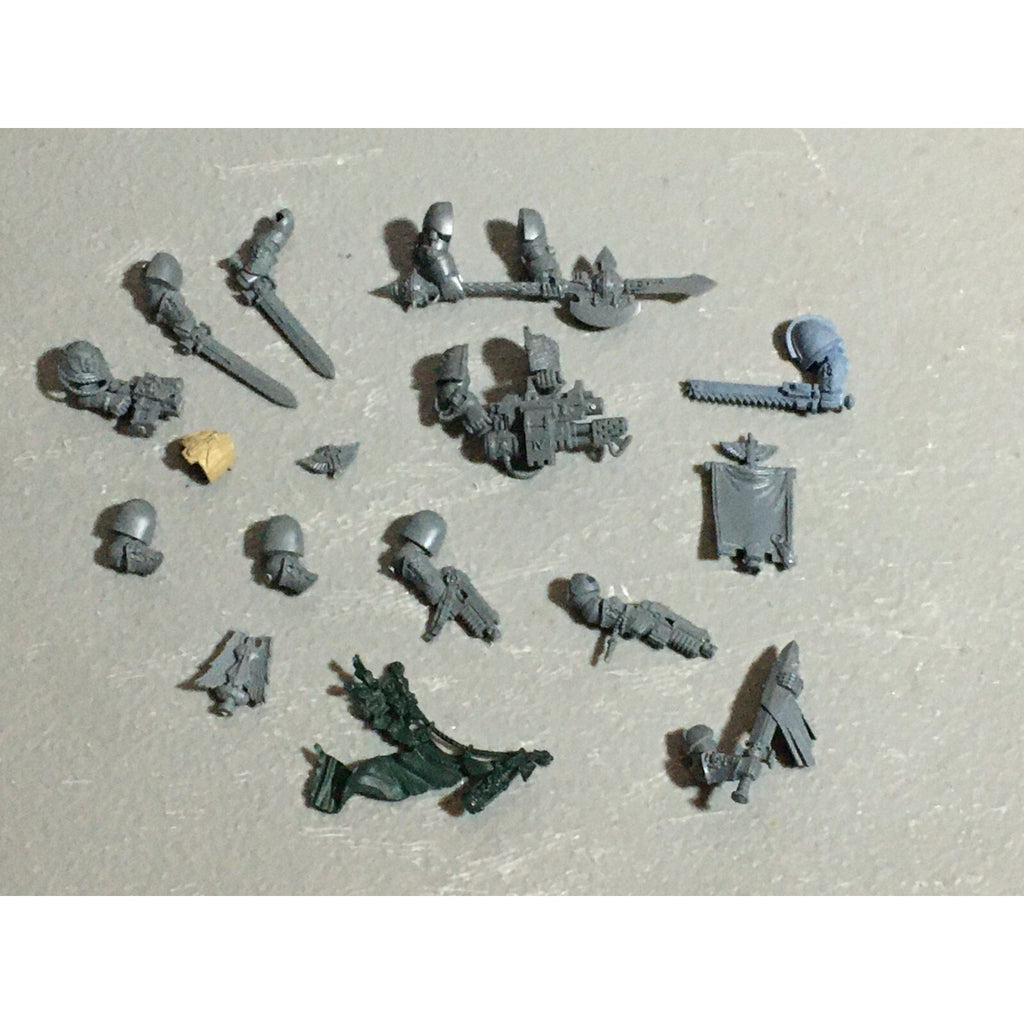 A22272 WARHAMMER 40K SPACE MARINES DARK ANGELS BITS LOT MIXED GAMES WORKSHOP GW