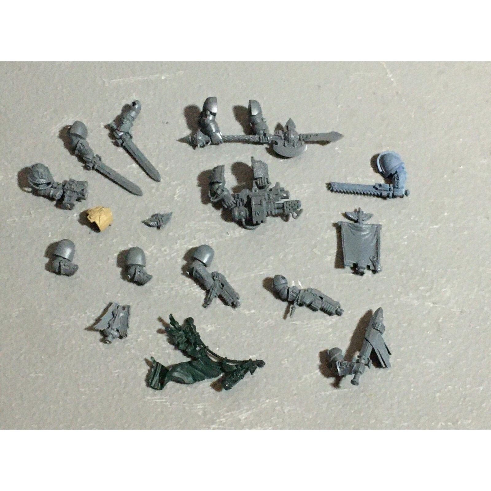 A22272 WARHAMMER 40K SPACE MARINES DARK ANGELS BITS LOT MIXED GAMES WORKSHOP GW