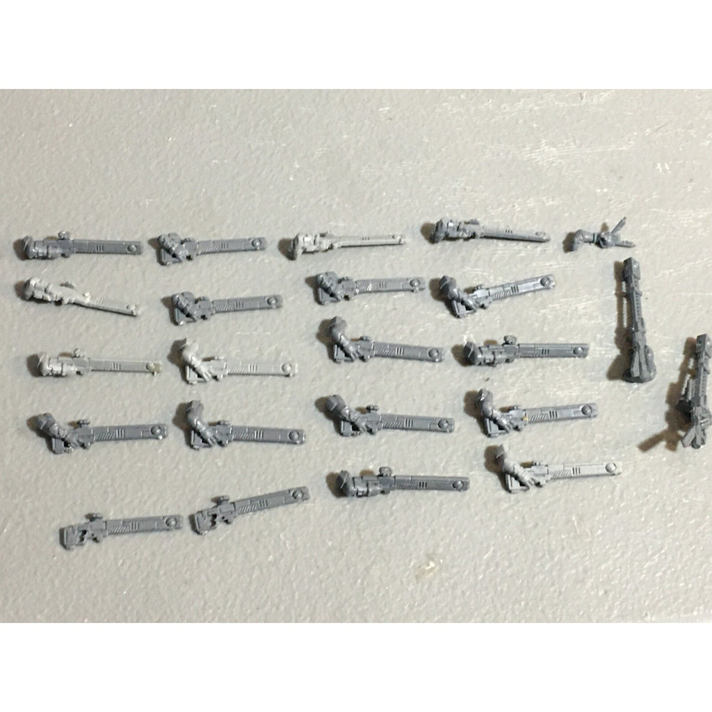 A23028 WARHAMMER 40K TAU EMPIRE BITS LOT FIRE WARRIORS GUNS GAMES WORKSHOP GW