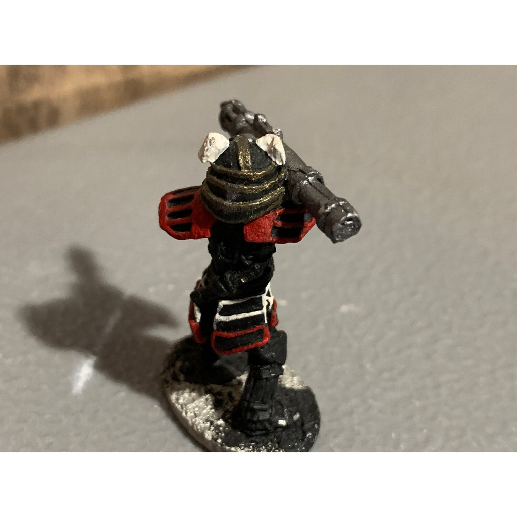 A10250 TALON GAMES IMPERIAL SENSHI W ROCKET LAUNCHER METAL PAINTED OOP