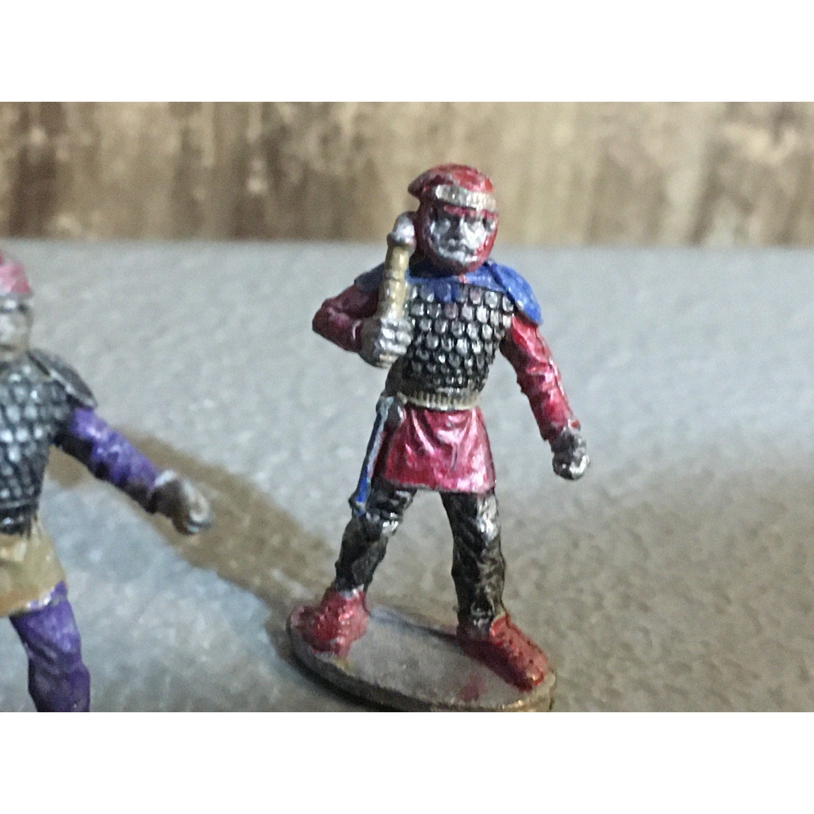 A32858 RAL PARTHA MINIATURES METAL UNKNOWN 3 PK INCOMPLETE? HUMAN WARRIOR