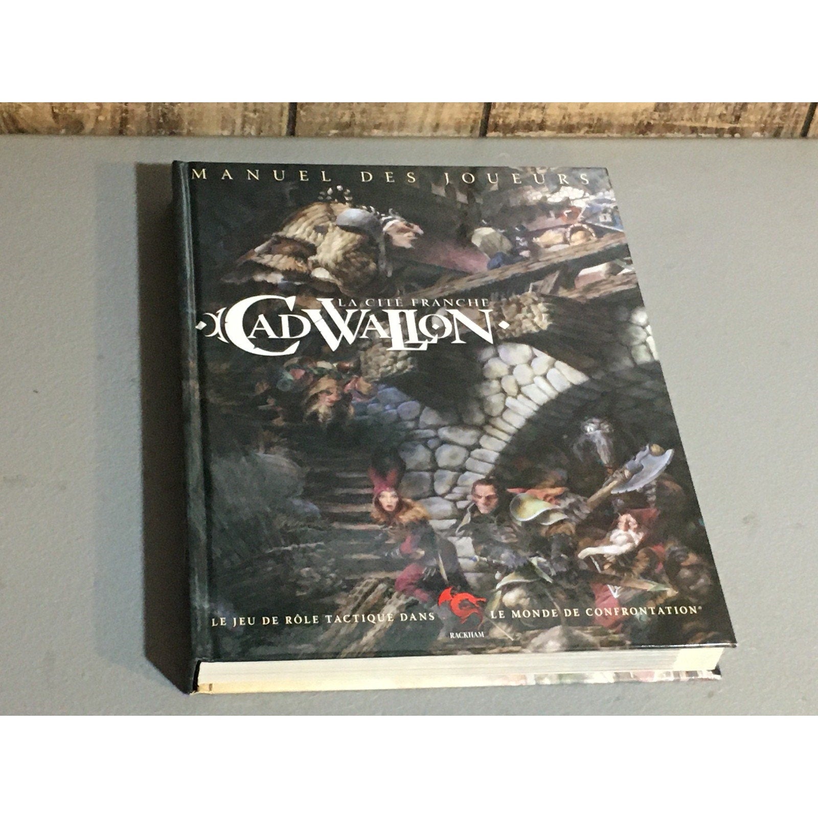 BOOK USED RACKHAM CONFRONTATION CADWALLON THE FREE CITY RULEBOOK FRENCH HARDBACK
