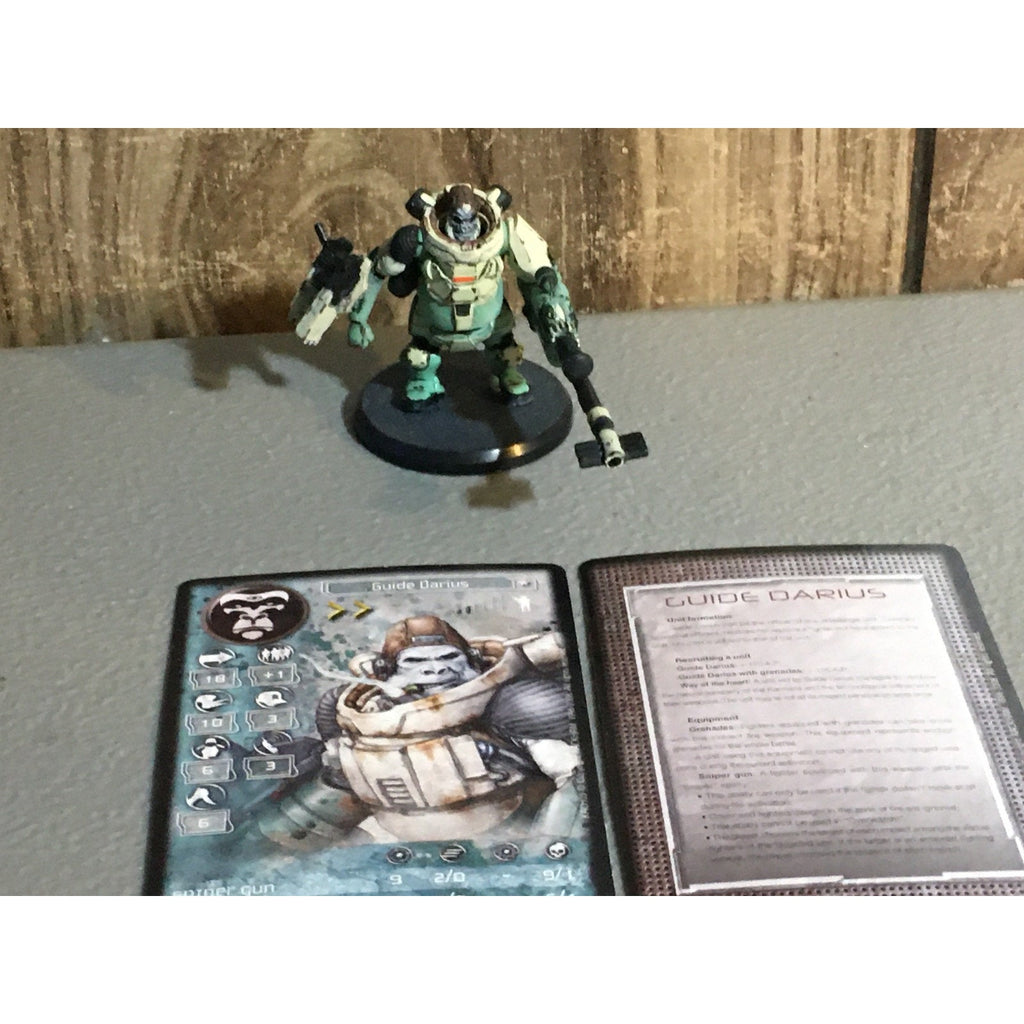 A31152 RACKHAM AT-43 KARMANS HERO GUIDE DARIUS LOOSE MINI W CARDS