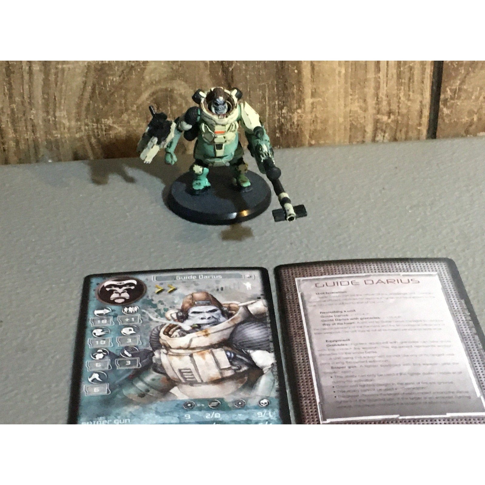 A31152 RACKHAM AT-43 KARMANS HERO GUIDE DARIUS LOOSE MINI W CARDS