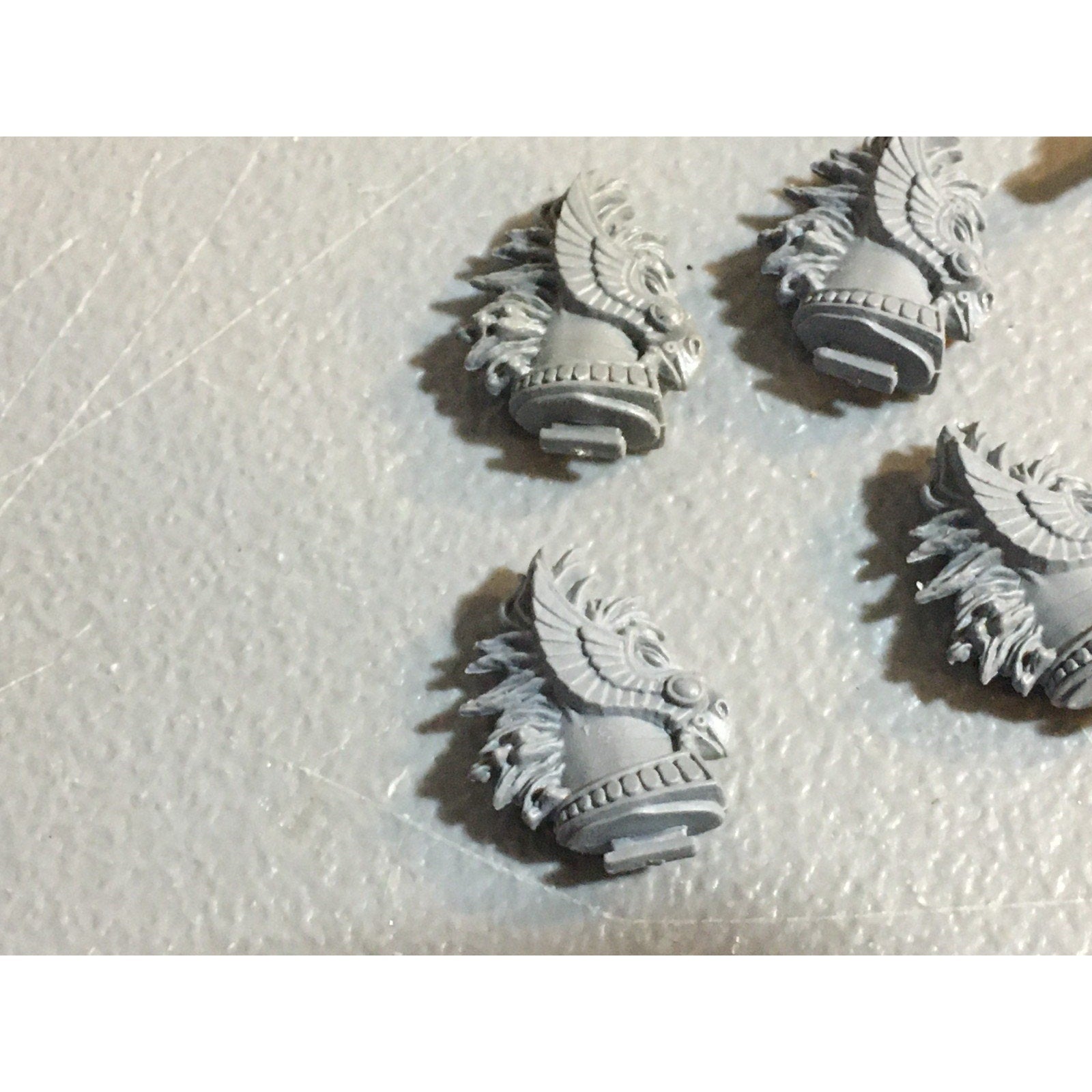 A24512 WARHAMMER FANTASY HIGH ELVES HORSE HEADS BITS LOT 7 PK GAMES WORKSHOP GW