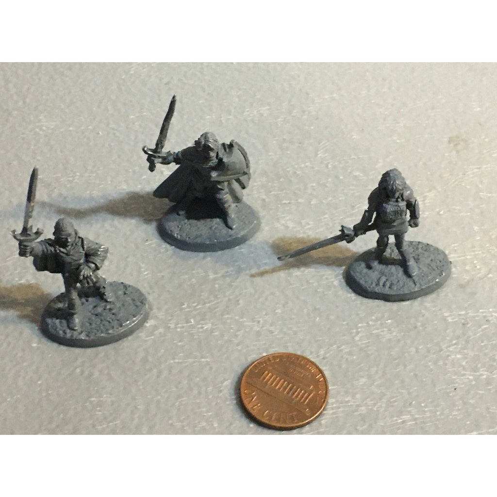 A32613 RAL PARTHA MINIATURES METAL 3 PK PALADIN KNIGHT FIGHTER D&D