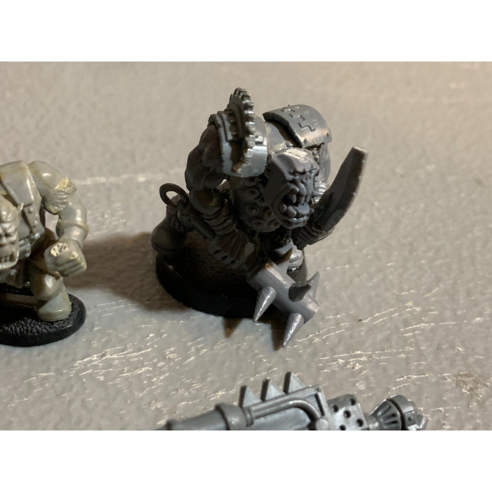 A23282 WARHAMMER 40K SPACE ORKS SOME OOP GUNS BOYZ RIDER PLASMA GW