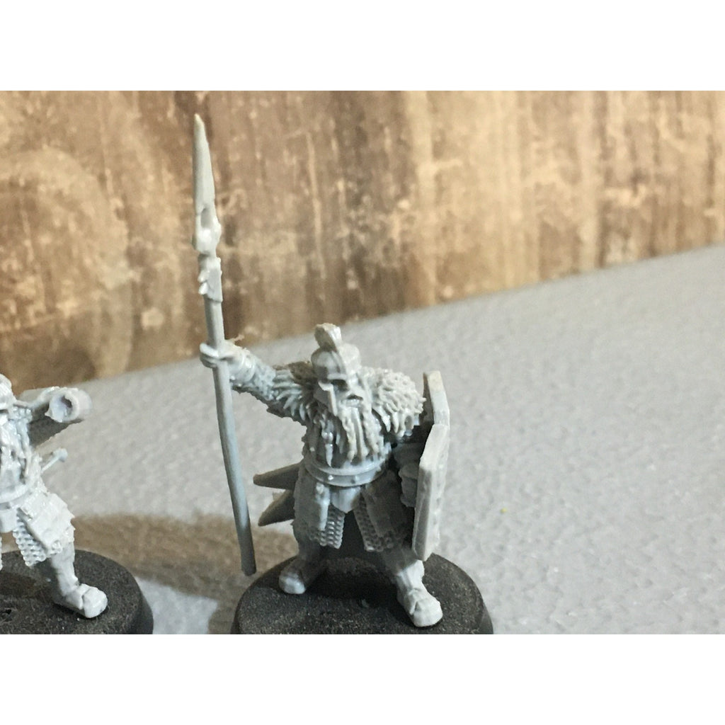 A30374 LOTR LORD THE RINGS GW GAMES WORKSHOP FINECAST IRON HILLS DWARF COMMAND