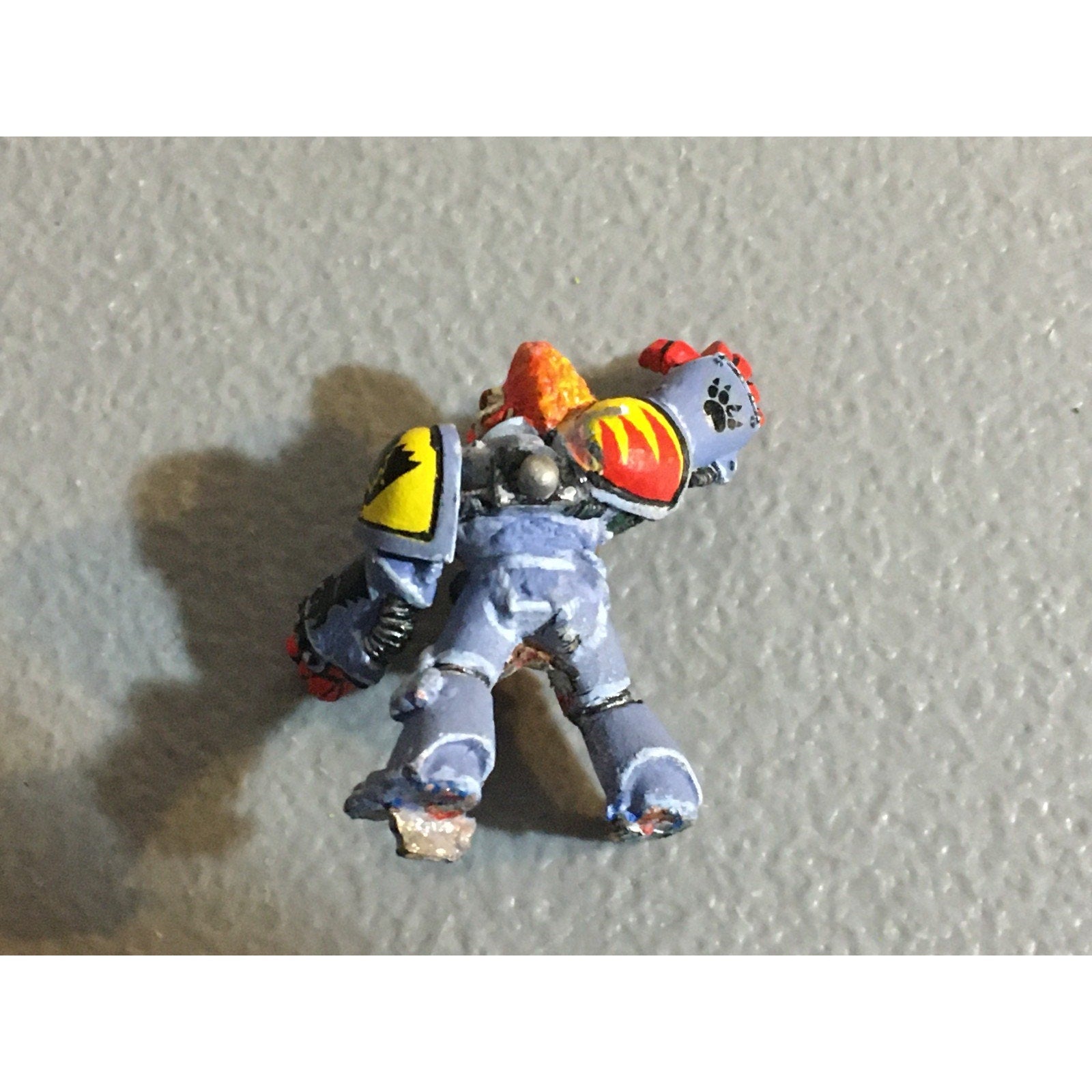 A31179 WARHAMMER 40K SPACE MARINES WOLVES METAL BLOOD CLAWS SERGEANT GW