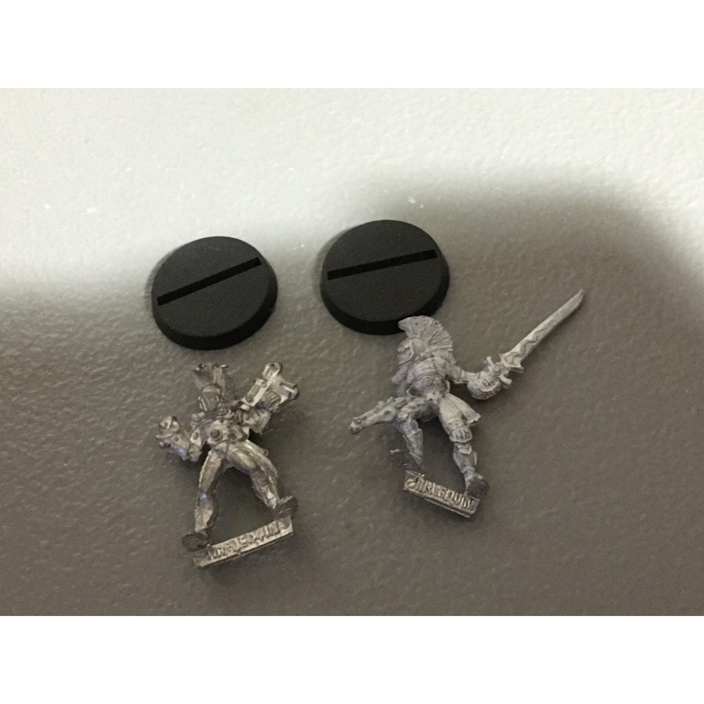 A19696 WARHAMMER 40K ELDAR HARLEQUINS METAL WARLOCK 2 PK OOP