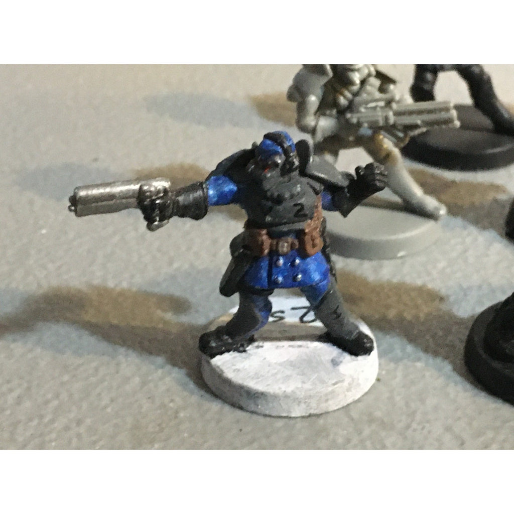 A32585 UNKNOWN PLASTIC MINIATURES BITS & INCOMPLETE LOT SPACE SOLDIER SCI-FI