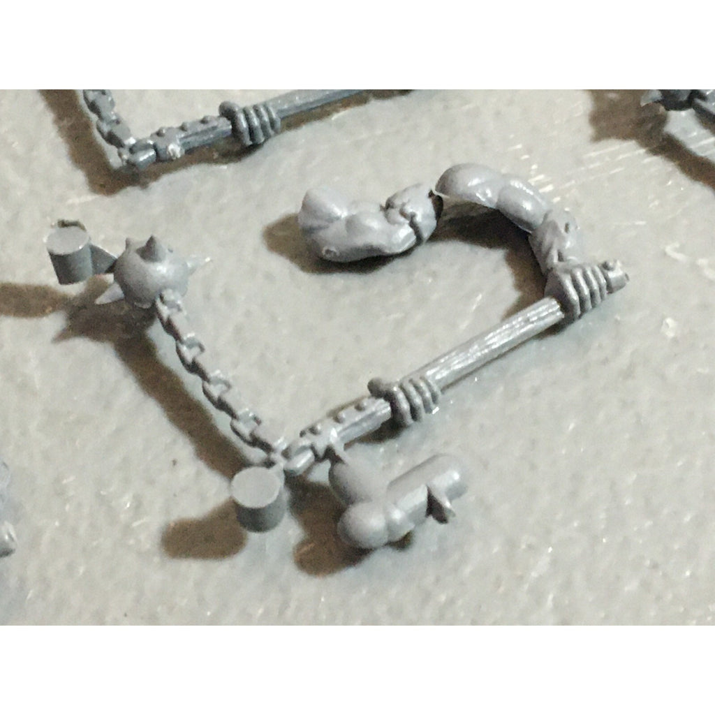 A22259 WARHAMMER FANTASY CHAOS MORTALS BITS LOT MARAUDER FLAILS GAMES WORKSHOP