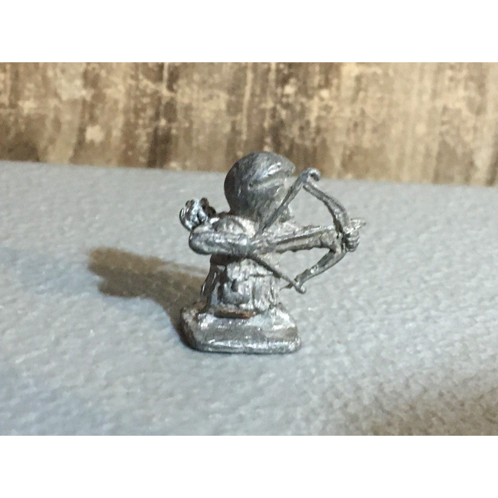 A32078 CUSTOM CAST MINIATURES FANTASY 1978 DWARF ARCHER METAL TABLE TOP