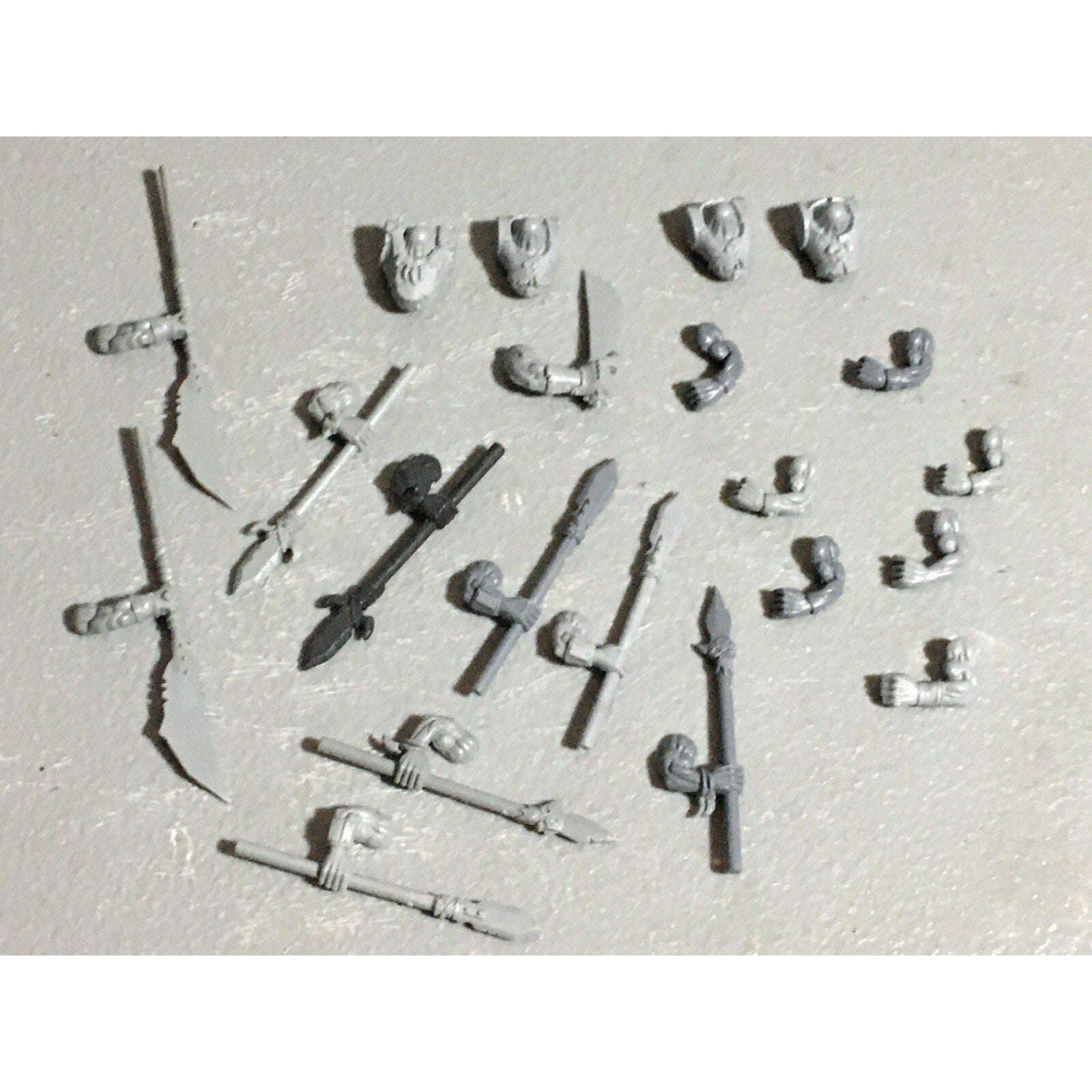 A22614 WARHAMMER FANTASY ORCS & GOBLINS BITS LOT ORC MIXED GAMES WORKSHOP GW