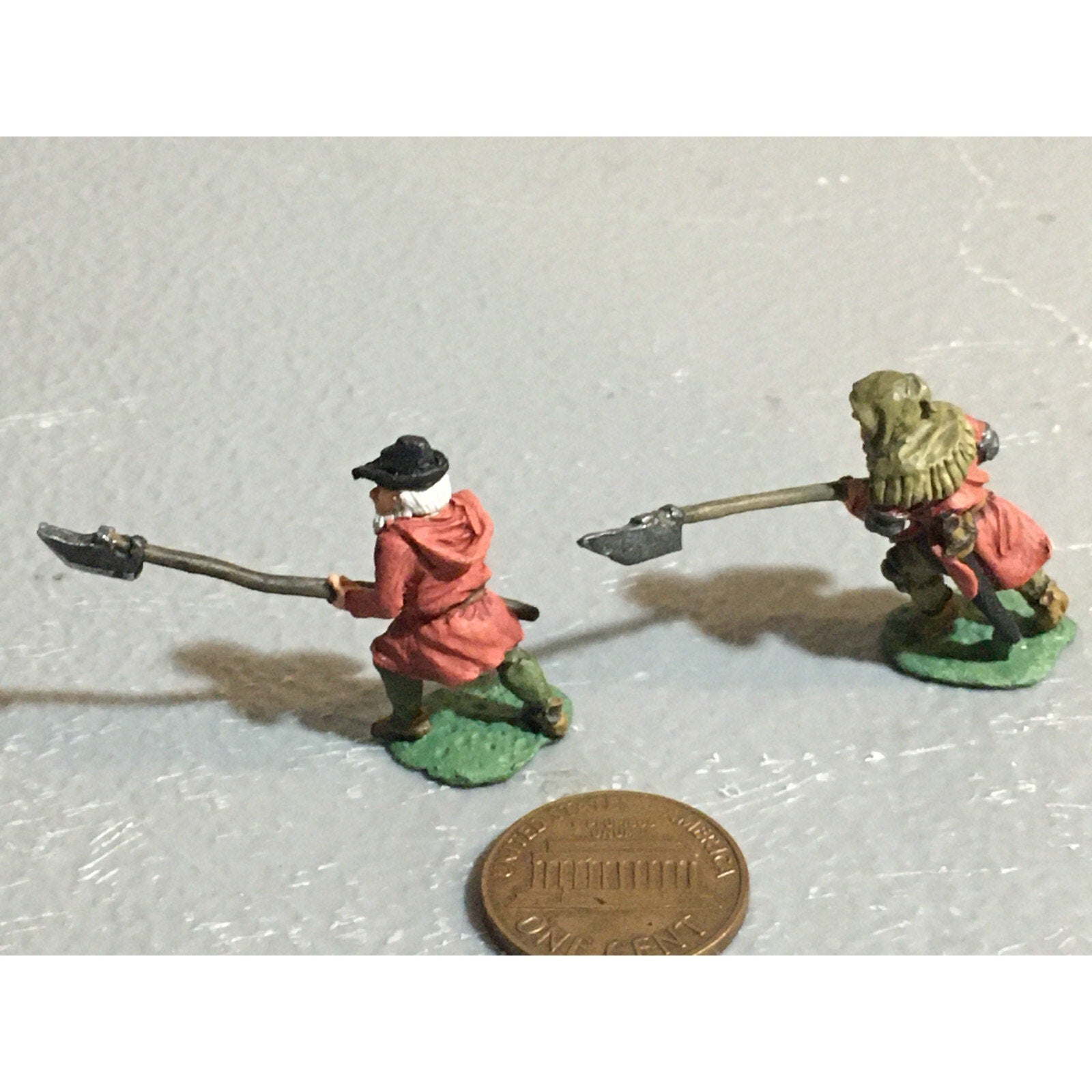 A10125 CITADEL PRE SLOTTA METAL RARE OOP HUMAN MILITIA 2 PK PAINTED