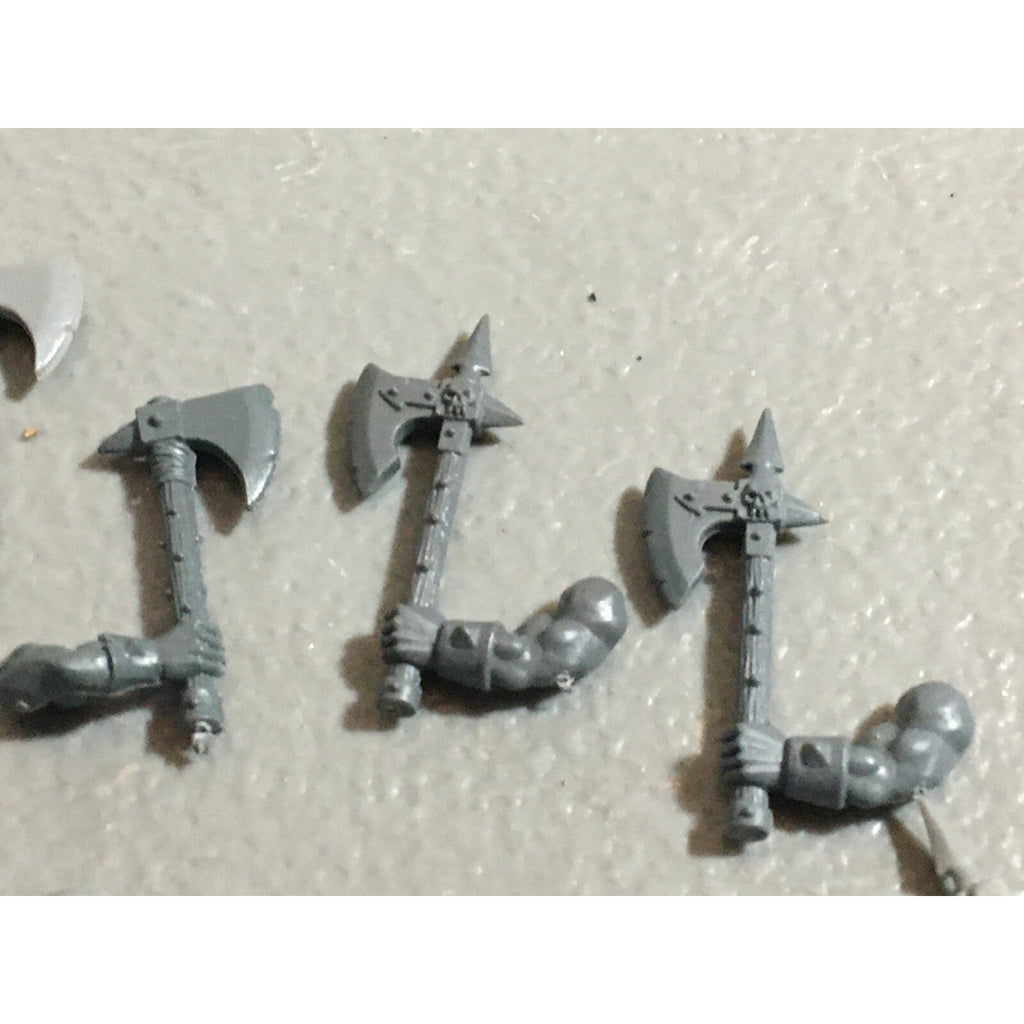 A22177 WARHAMMER FANTASY CHAOS MORTALS BITS LOT MIXED MARAUDER COMMAND & ARMS GW
