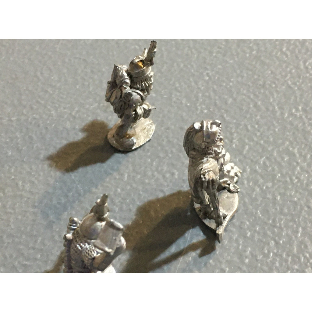 A32707 ALTERNATIVE ARMIES METAL MINIATURES DWARVES DH7 DWARF CAVERN FIGHTERS 4/5