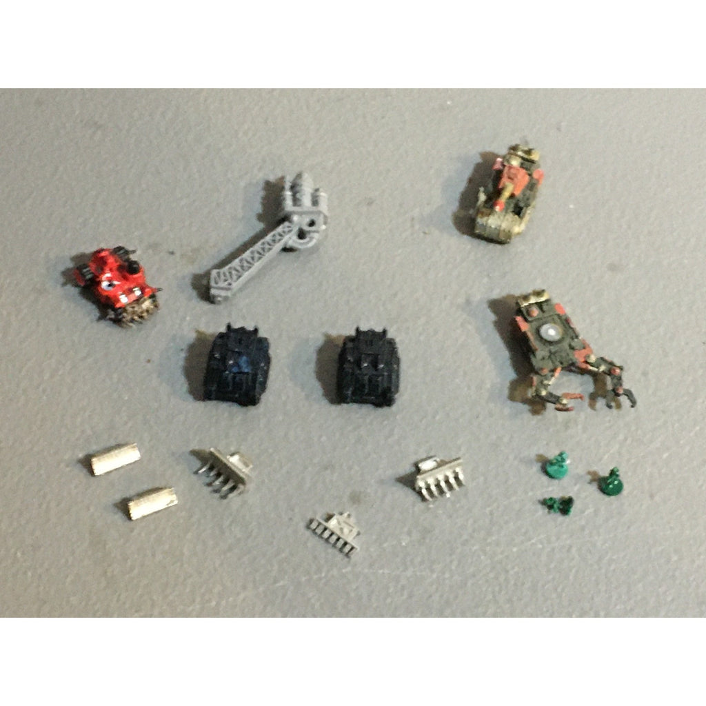 A30751 WARHAMMER EPIC 40K MIXED BITS & INCOMPLETE LOT SPACE MARINES ELDAR ORKS