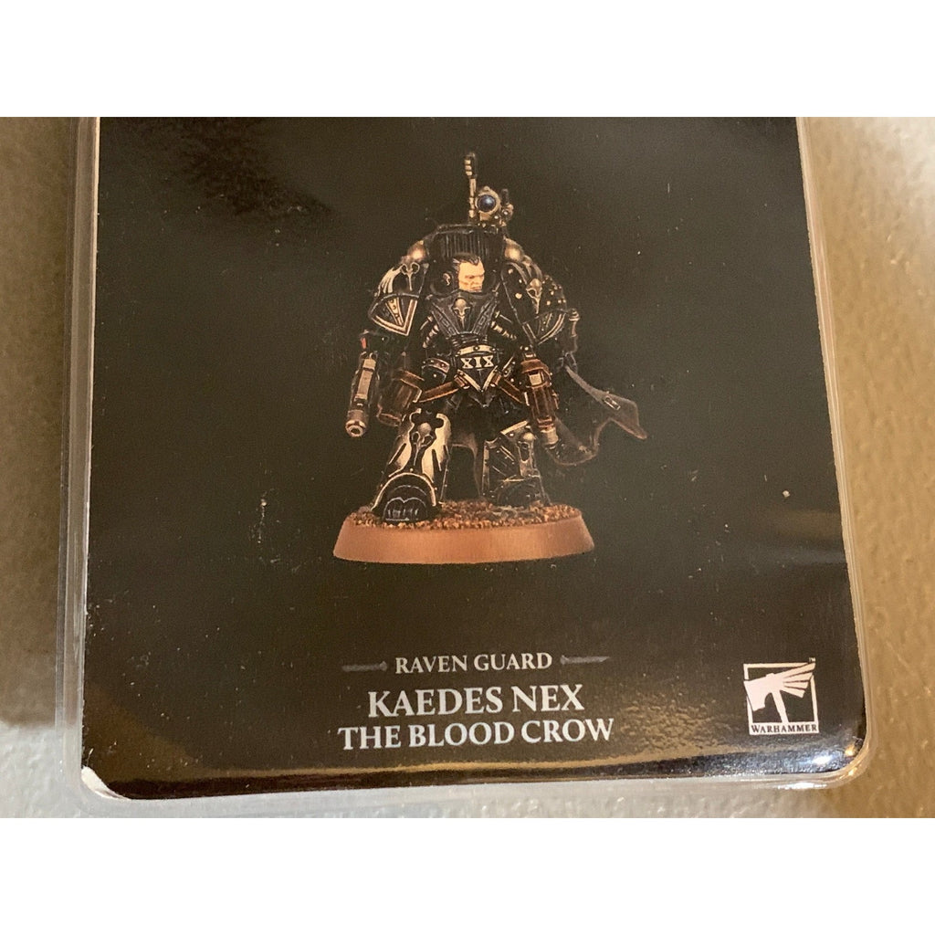 SA31109 WARHAMMER 40K FORGE 30K HORUS HERESY RAVEN GUARD KAEDES NEX BLOOD CROW
