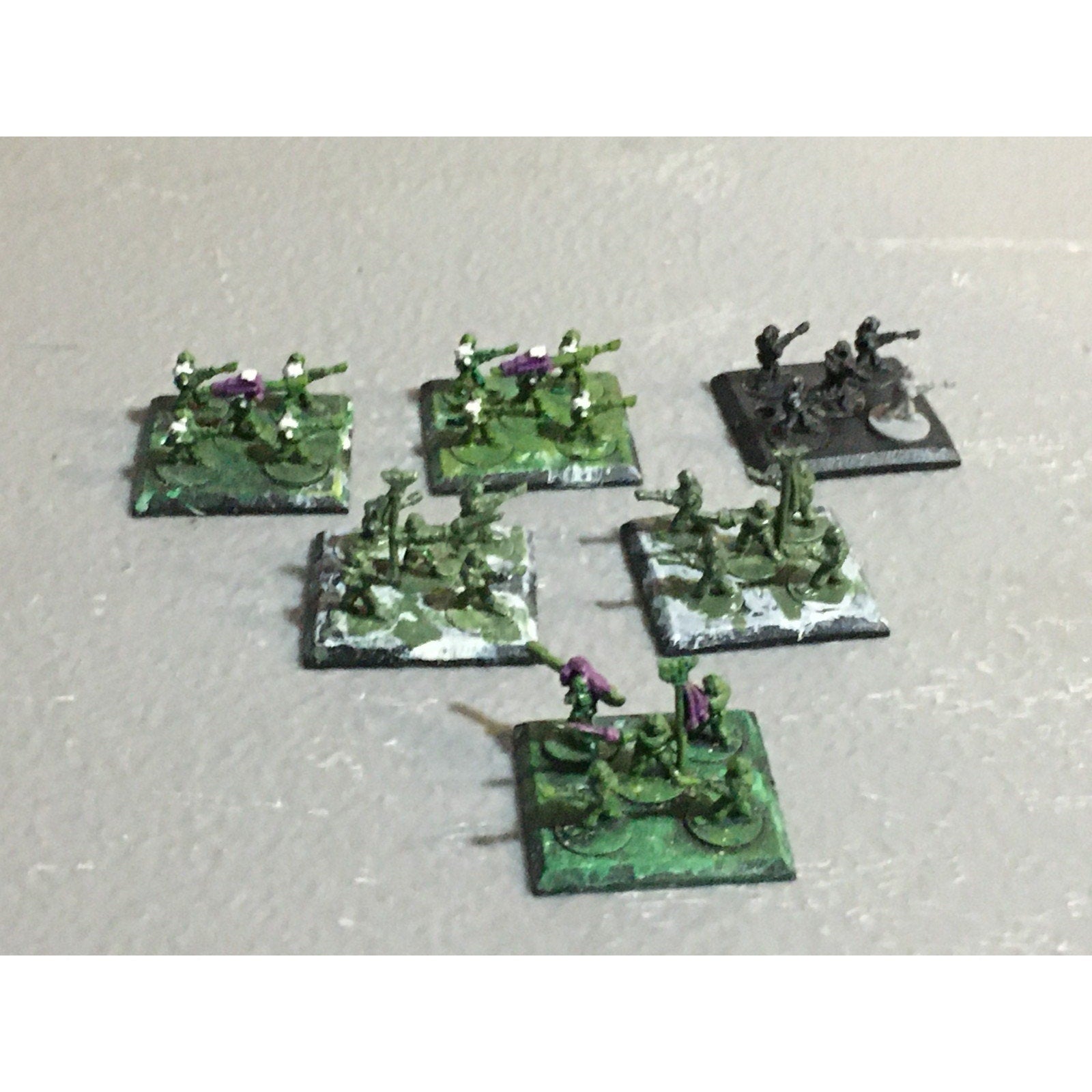 A24551 EPIC 40K IMPERIAL GUARD 6 BASES INFANTRY GAMES WORKSHOP WARHAMMER