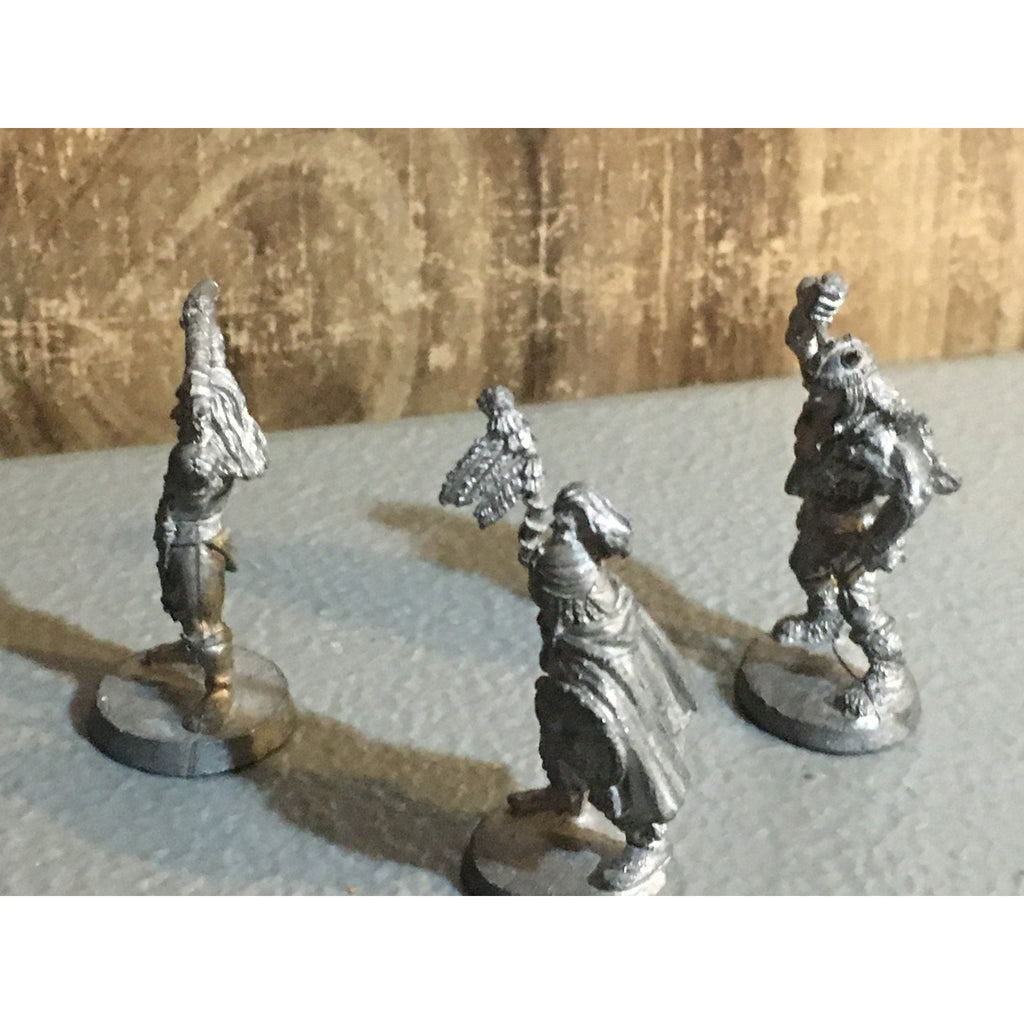A32625 RAL PARTHA MINIATURES METAL 3 PK HUMAN BARBARIAN WARRIOR & SHAMAN D&D