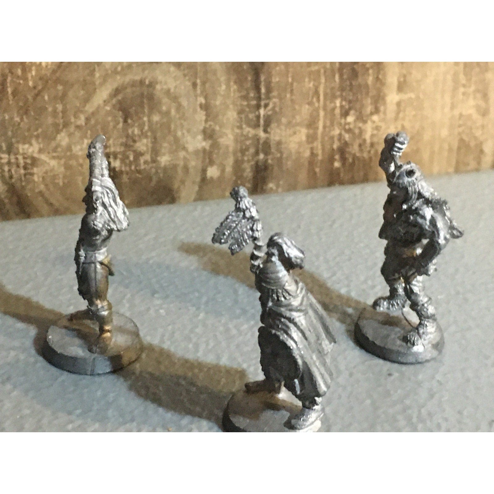 A32625 RAL PARTHA MINIATURES METAL 3 PK HUMAN BARBARIAN WARRIOR & SHAMAN D&D