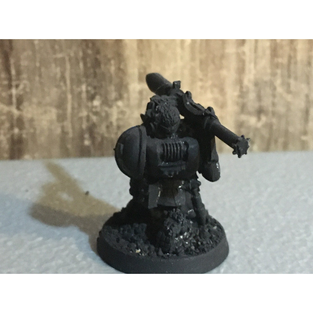 A33821 WARHAMMER 40K SPACE MARINES METAL SCOUT MISSILE LAUNCHER GW