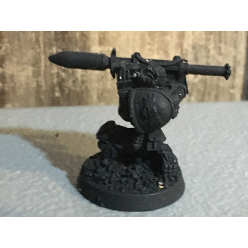 A33821 WARHAMMER 40K SPACE MARINES METAL SCOUT MISSILE LAUNCHER GW