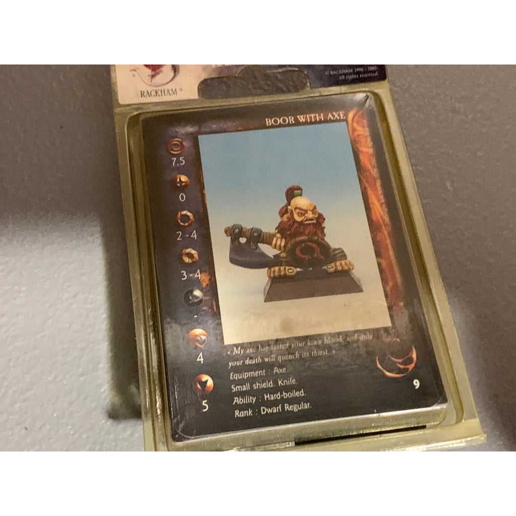 A10382 RACKHAM CONFRONTATION METAL OOP BOOR WITH AXE