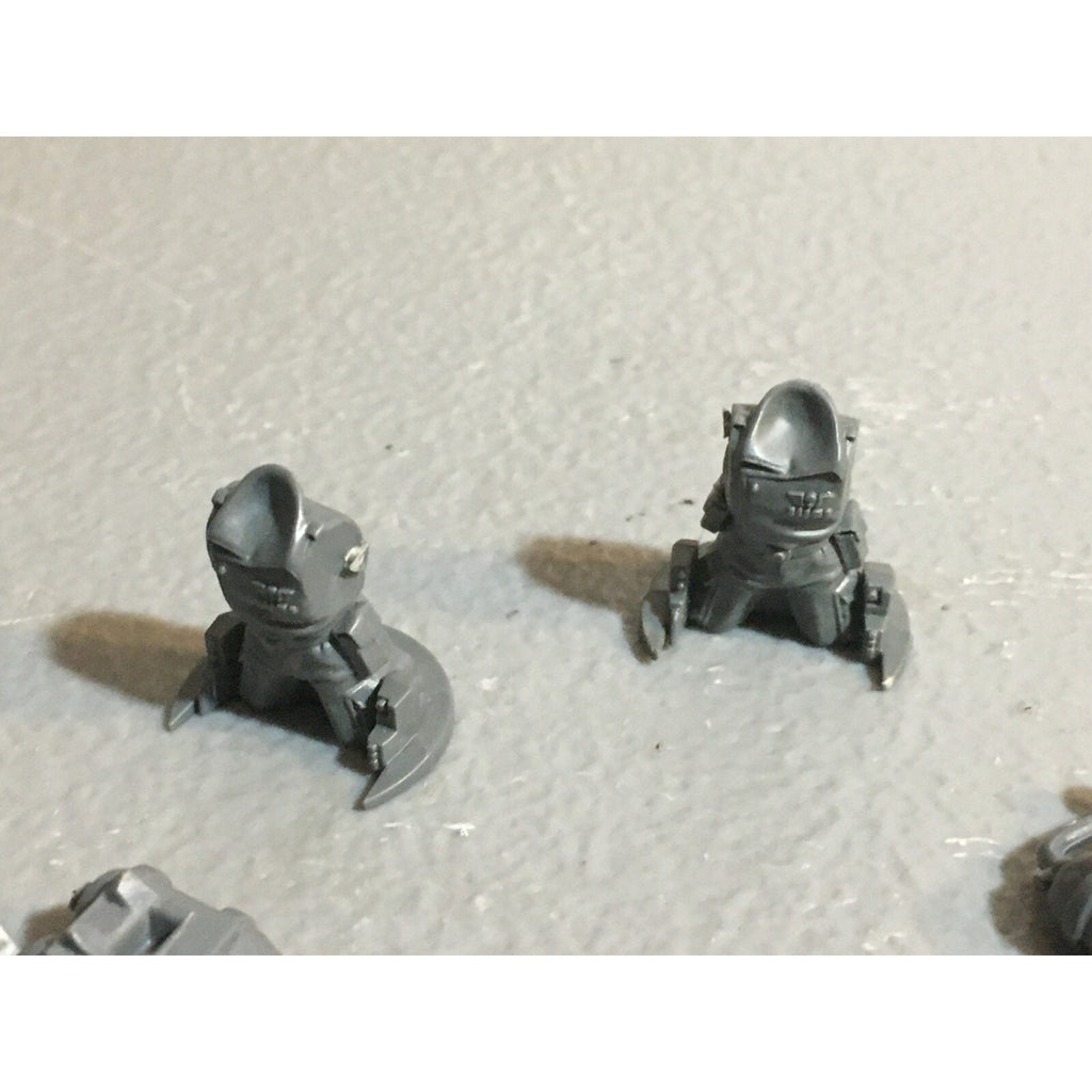 A17851 WARHAMMER 40K ASTRA IG GUARD TANK COMMANDER & SPECIAL WEAPONS BITS LOT