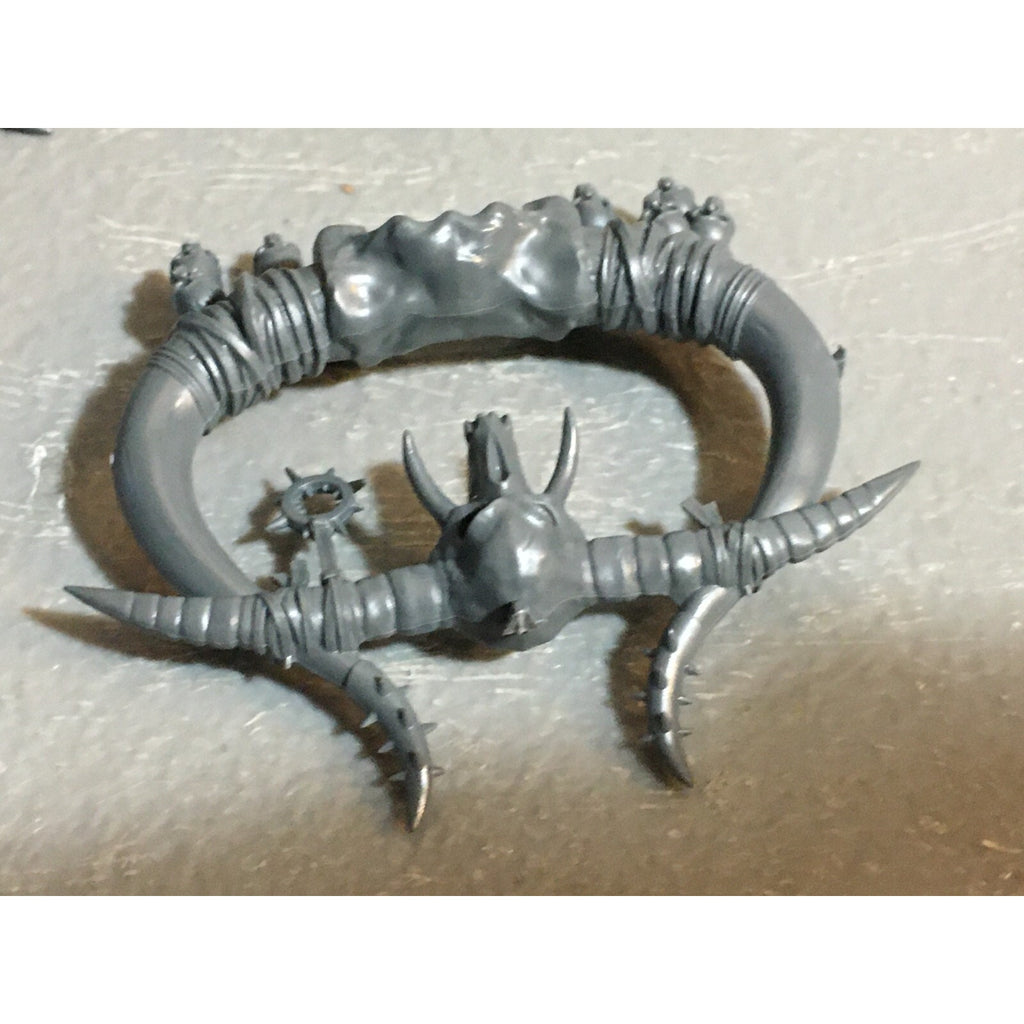 A23222 WARHAMMER FANTASY CHAOS BEASTMEN BITS LOT CYGOR HORNS GAMES WORKSHOP GW