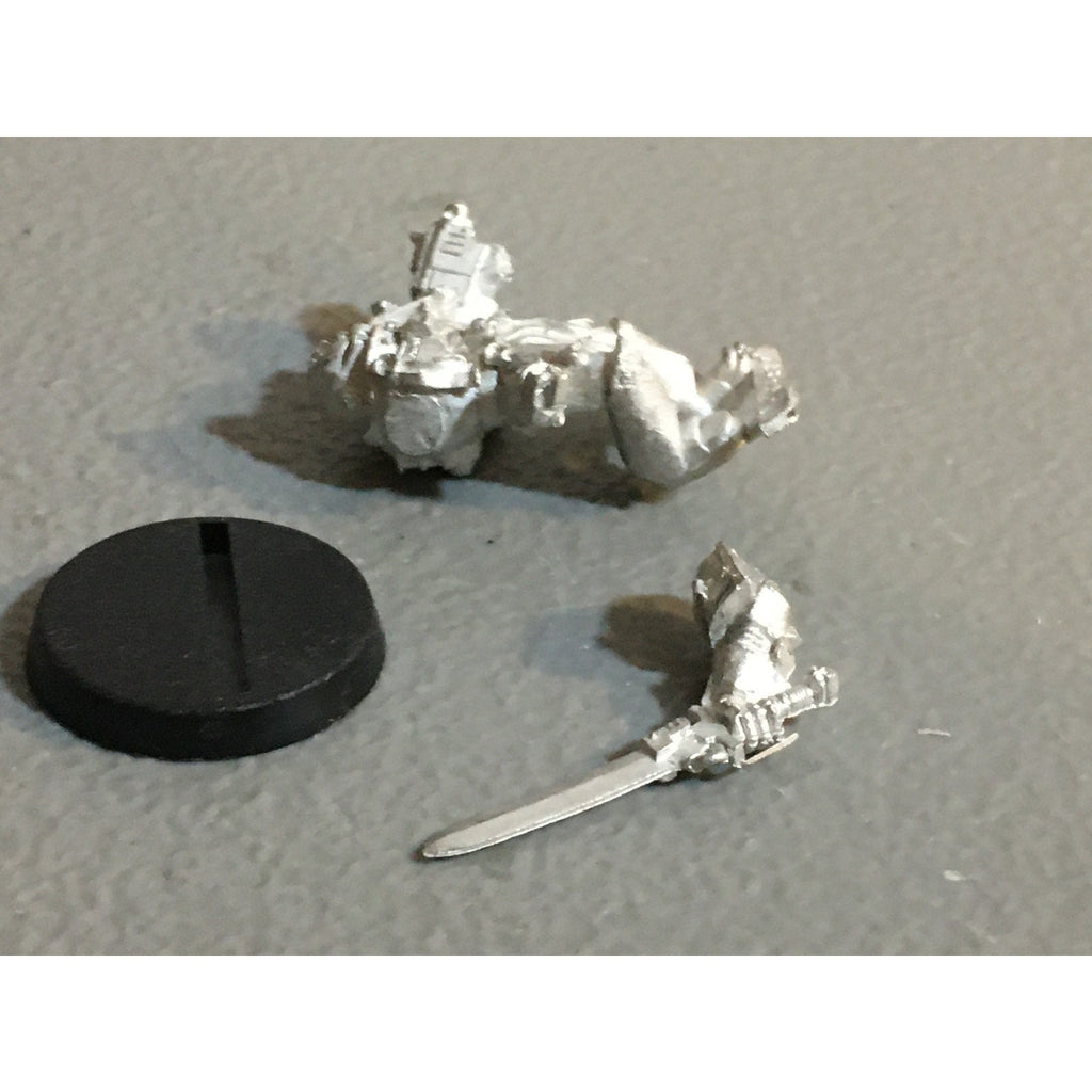 A33832 WARHAMMER 40K SPACE MARINES GREY KNIGHTS METAL JUSTICAR NO BACKPACK GW