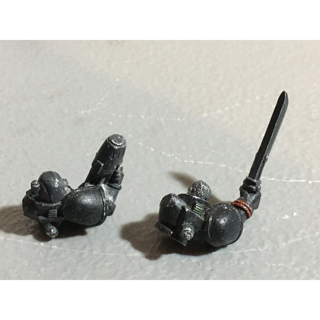 A21011 WARHAMMER 40K SPACE MARINES METAL BIKE BIKER CAPTAIN BROTHER TORSO PLASMA