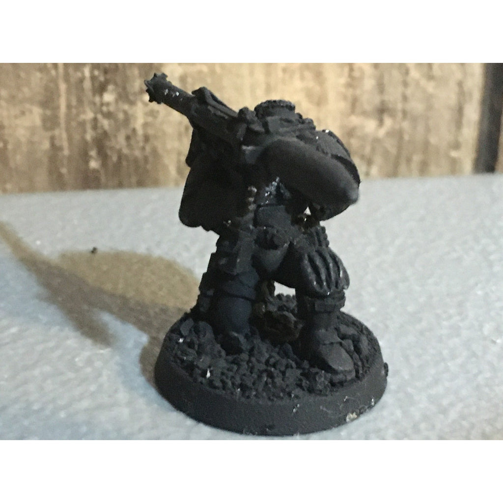 A33821 WARHAMMER 40K SPACE MARINES METAL SCOUT MISSILE LAUNCHER GW