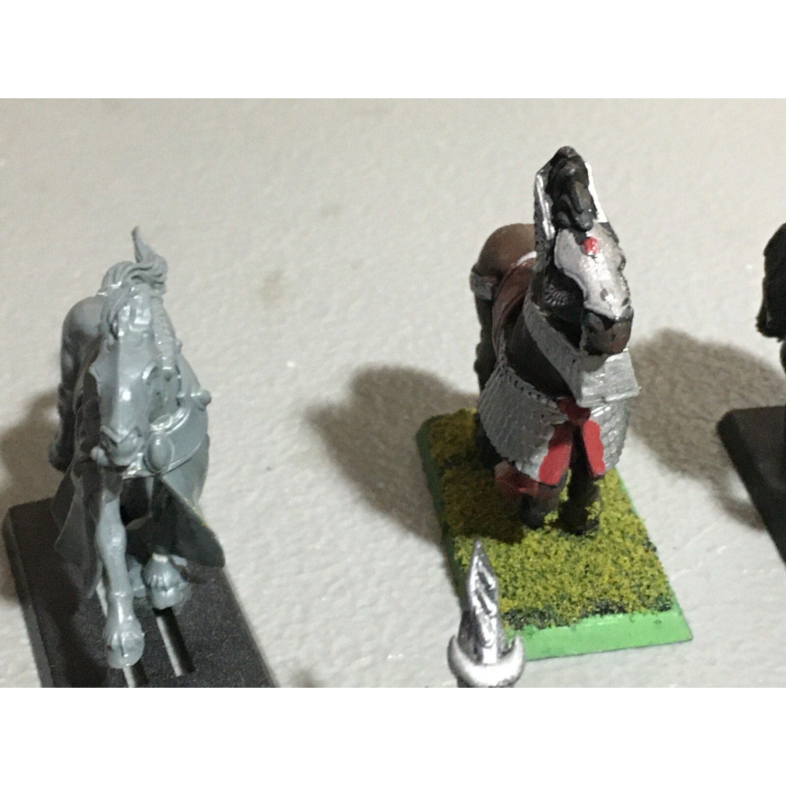 A22414 WARHAMMER FANTASY HIGH ELVES MIXED LOT HORSES SILVER HELM PRINCE GW