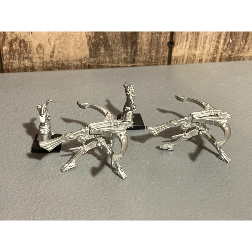 A19273 WARHAMMER FANTASY HIGH ELF OOP METAL EAGLE CLAW BOLT THROWER 2 PACK CREW