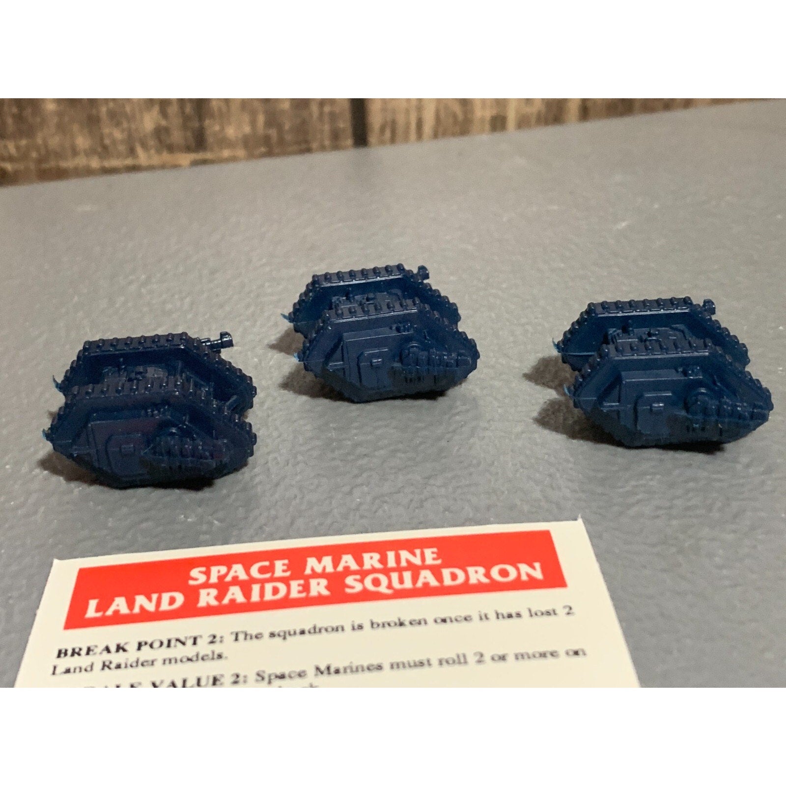 A12451 EPIC WARHAMMER 40K SPACE MARINES LAND RAIDER SQUAD GAMES WORKSHOP GW