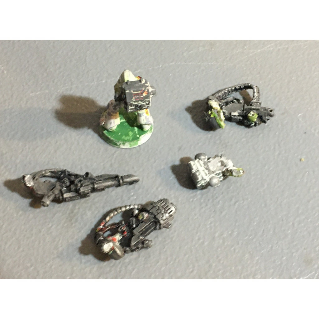 A24504 WARHAMMER 40K SPACE MARINES DEVASTATORS METAL BITS LOT OOP PLASTIC BODY