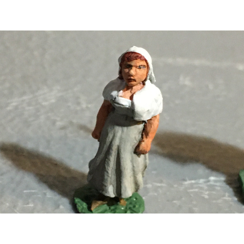 A10122 CITADEL PRE SLOTTA METAL RARE OOP HUMAN VILLAGERS PEASANTS 2 PK PAINTED