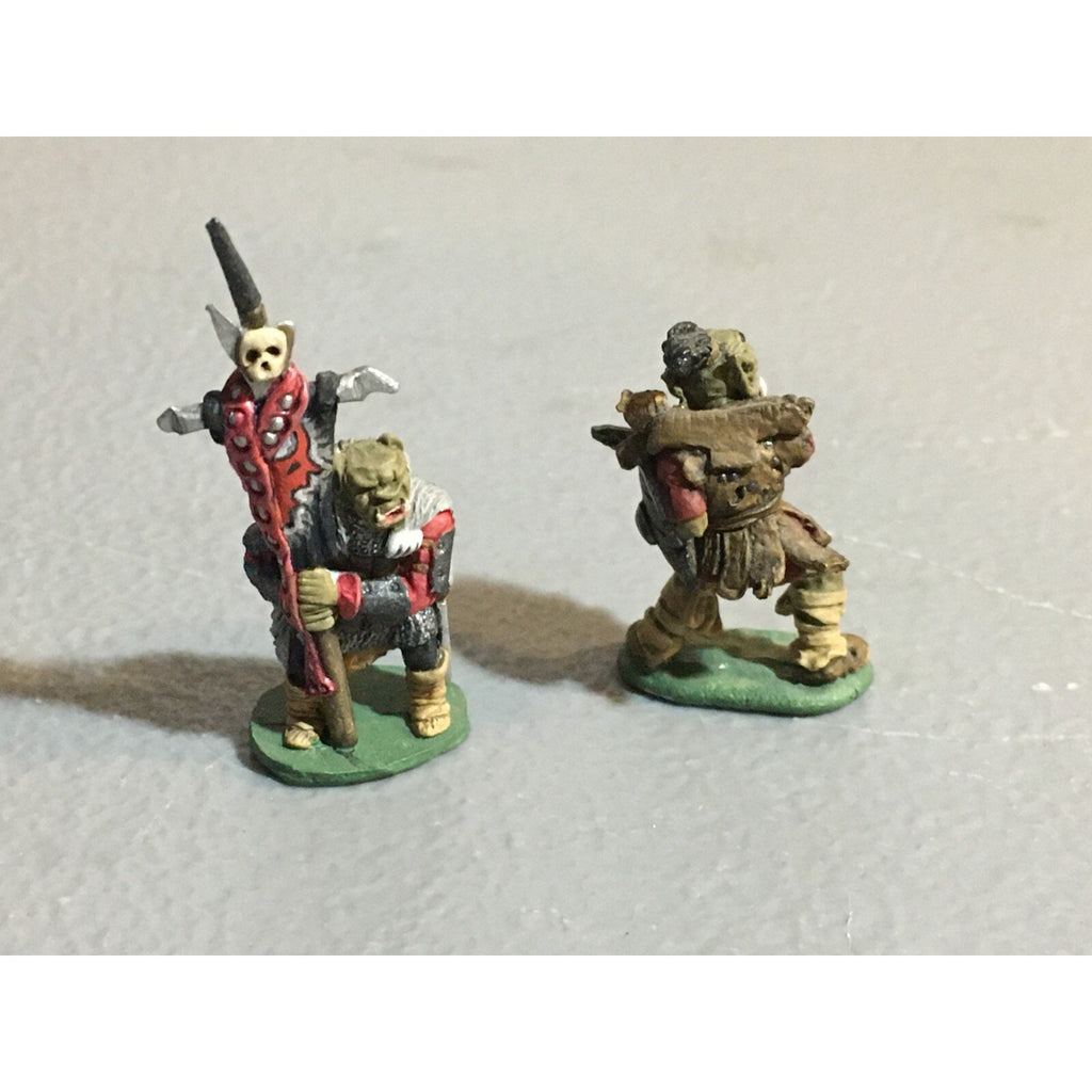 A10100 CITADEL PRE SLOTTA METAL RARE OOP ORC WARRIORS 2 PK PAINTED