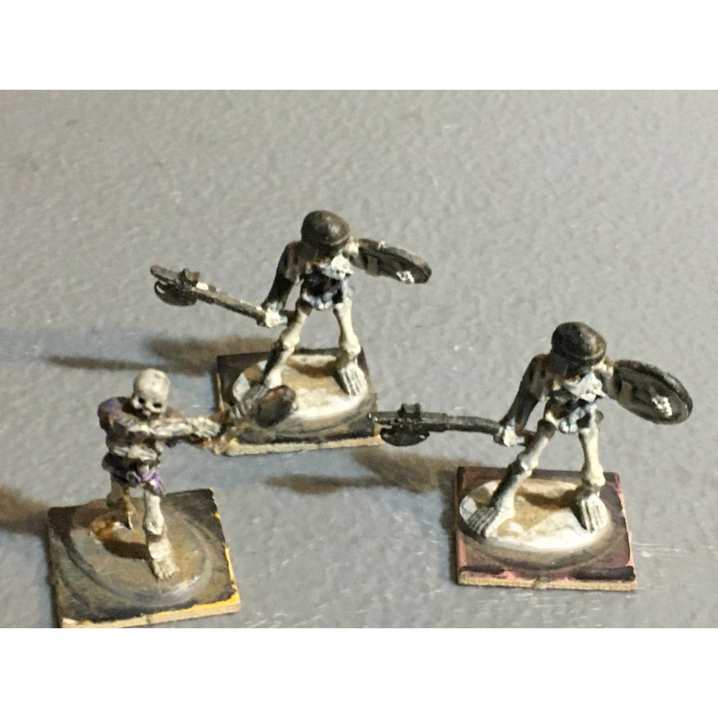 A32379 RAL PARTHA METAL MINIATURES SKELETON WARRIOR 3 PK TABLETOP WAR GAMES