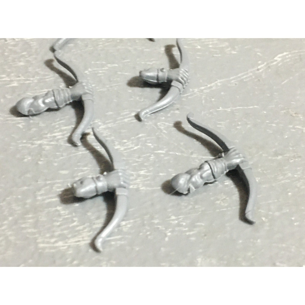 A22633 WARHAMMER FANTASY ORCS & GOBLINS BITS LOT GOBLIN ARCHER BOWS GW OLD WORLD