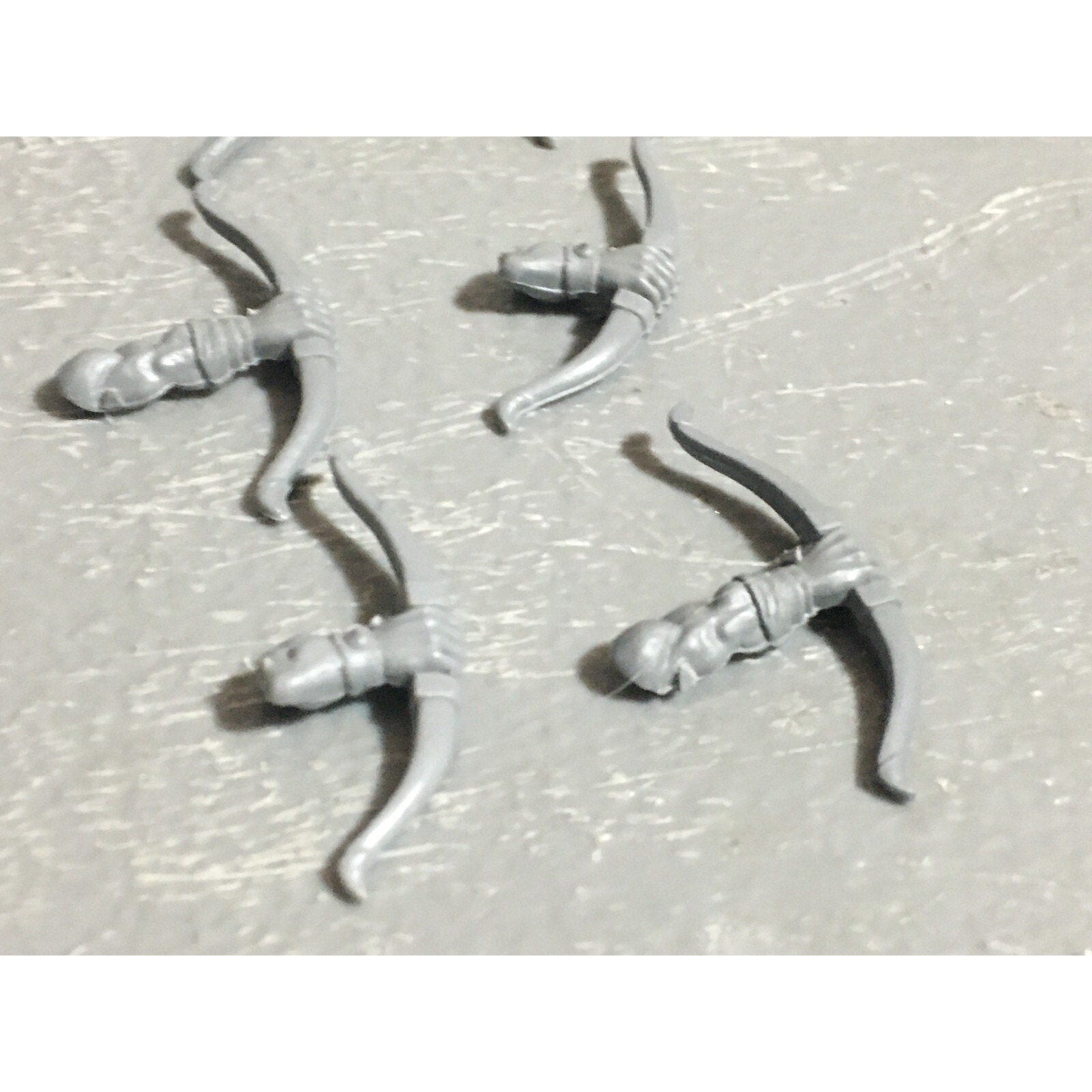 A22633 WARHAMMER FANTASY ORCS & GOBLINS BITS LOT GOBLIN ARCHER BOWS GW OLD WORLD