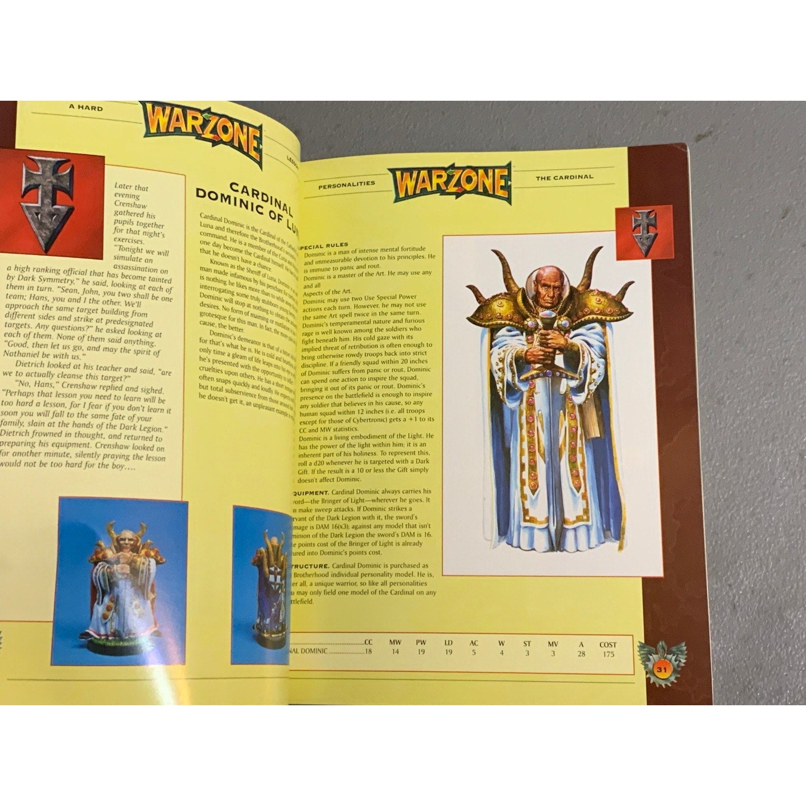 A31651 WARZONE MUTANT CHRON HHG ARMY BOOK PLAYED COMPENDIUM VOL. 1 DAWN OF WAR