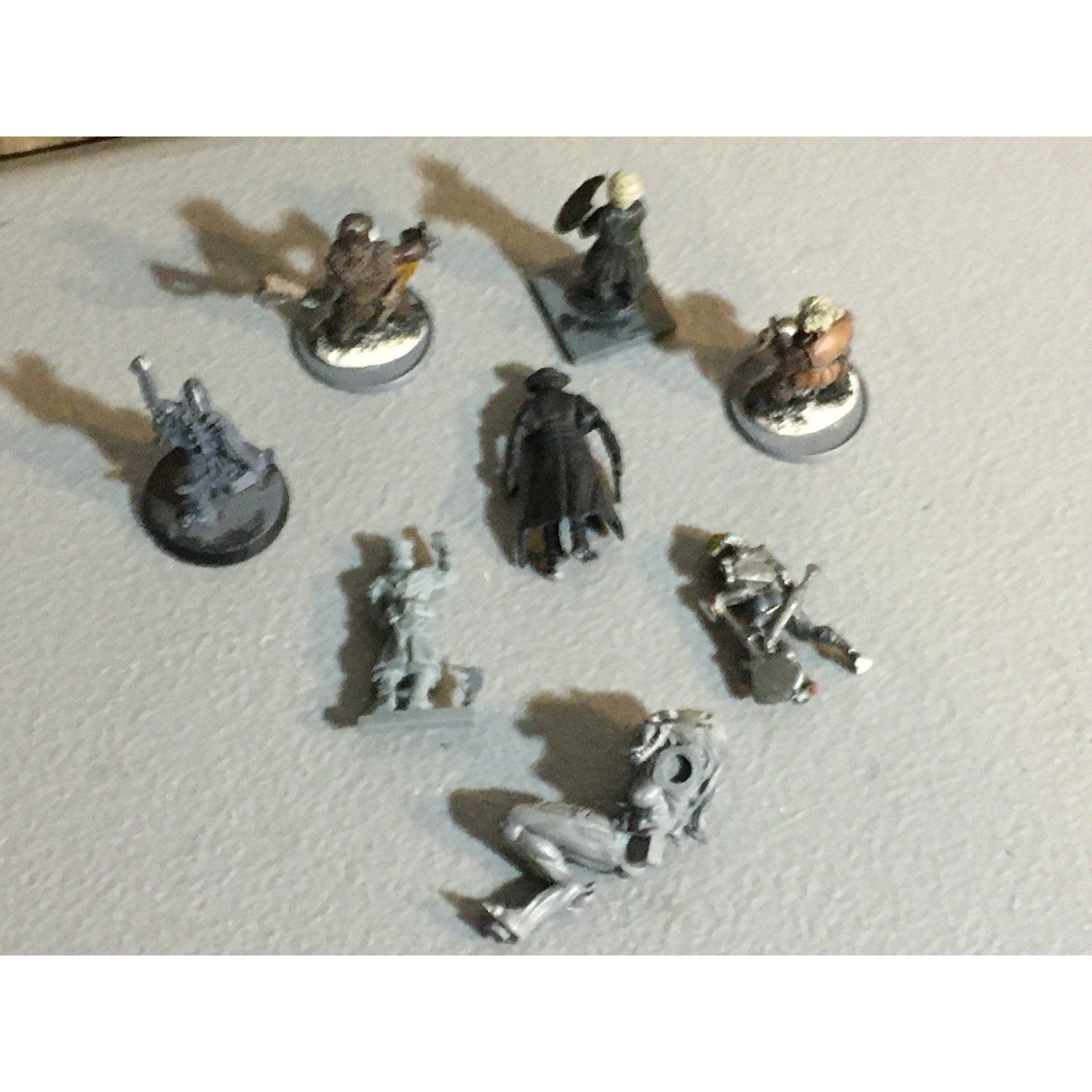 A32534 UNKNOWN MINIATURES PLASTIC INCOMPLETE WARRIOR SOLDIER