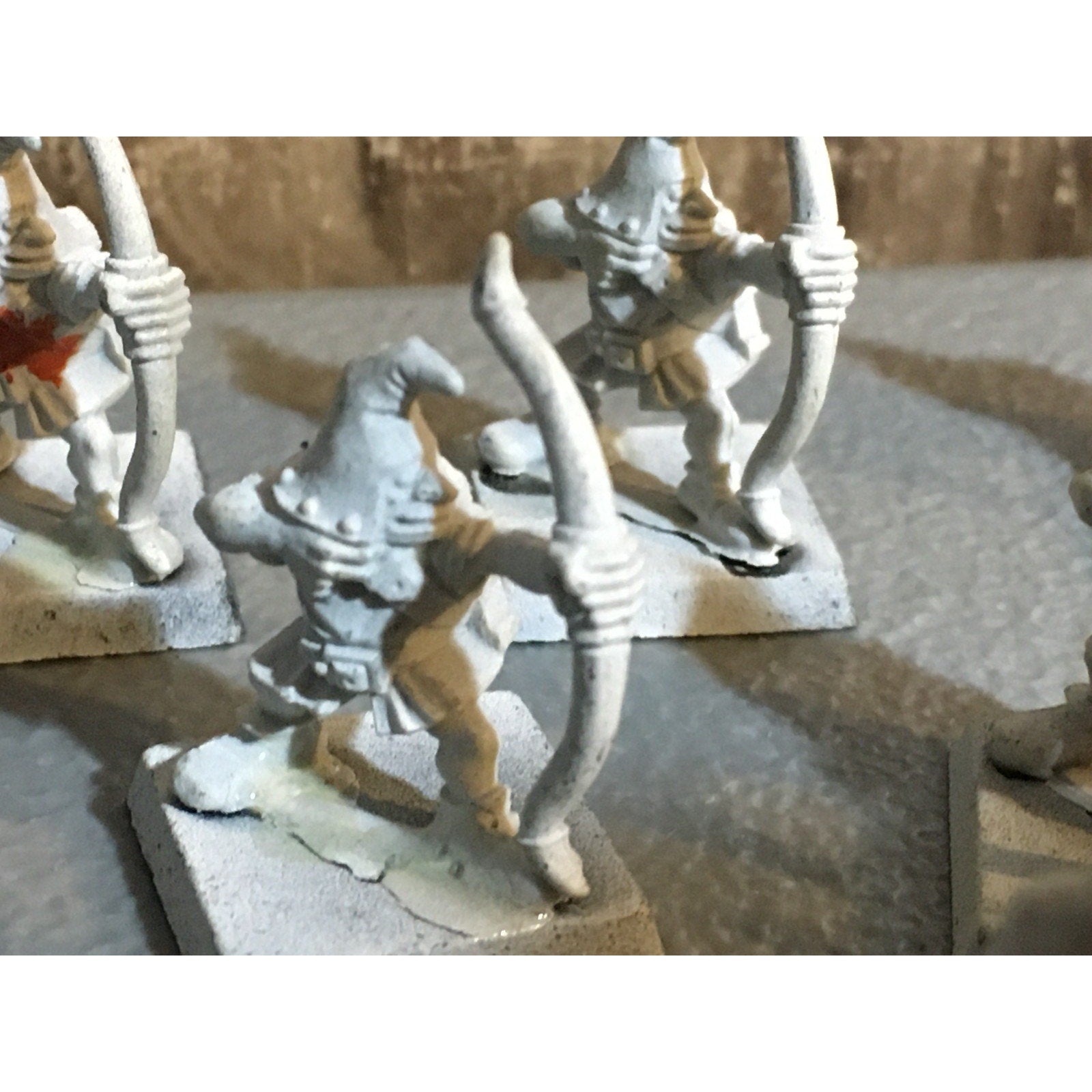 A31223 WARHAMMER FANTASY ORCS & GOBLINS 4TH ED MONOPOSE NIGHT GOBLIN ARCHERS GW