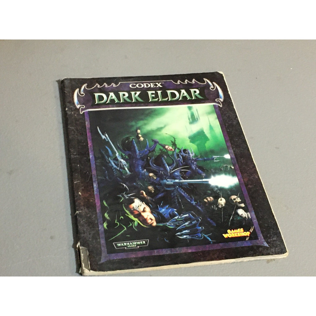 BOOK GAMES WORKSHOP WARHAMMER 40K CODEX DARK ELDAR 3RD ED SB USED