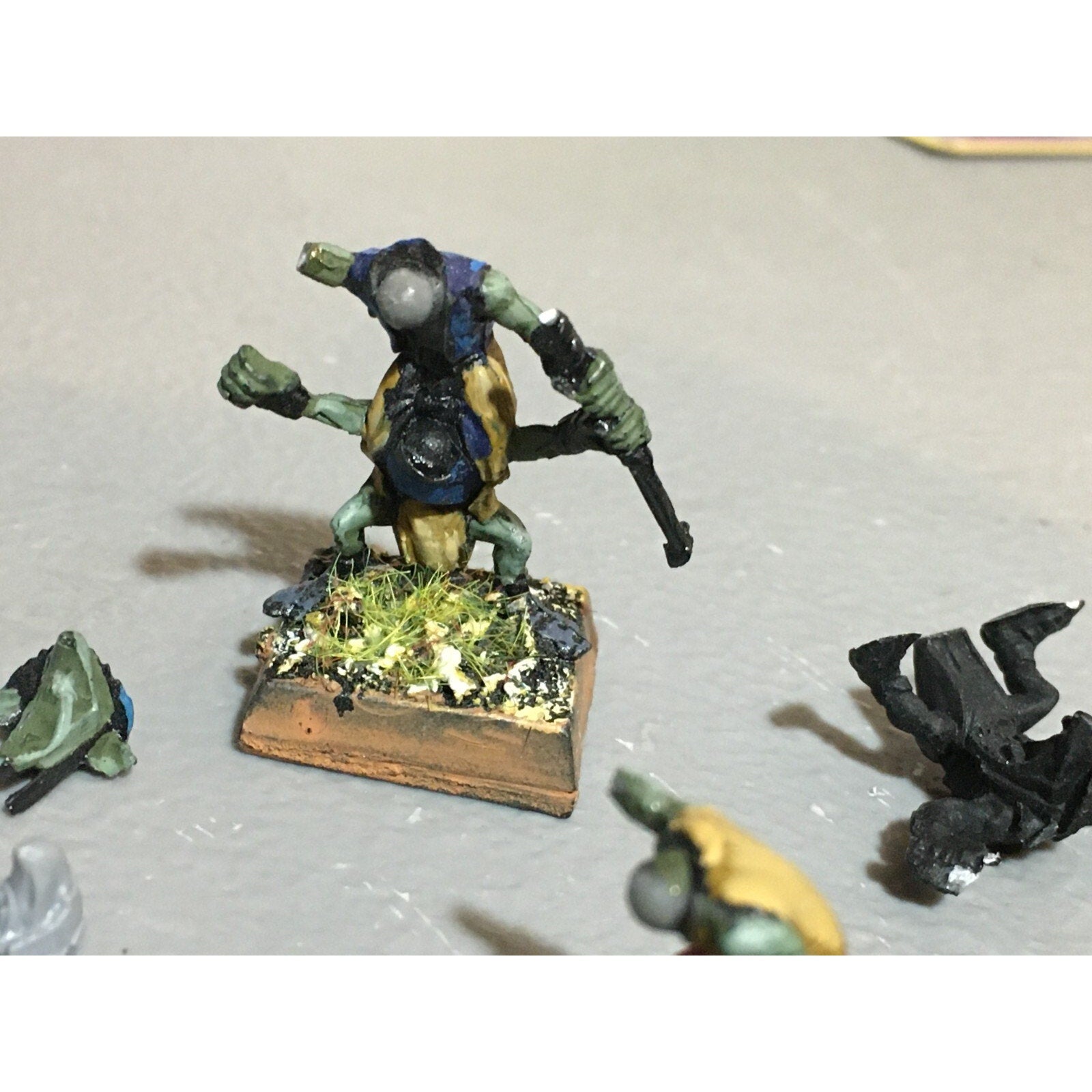A23405 WARHAMMER FANTASY OGRE KINGDOMS LOT GNOBLARS + EXTRA HEADS GW
