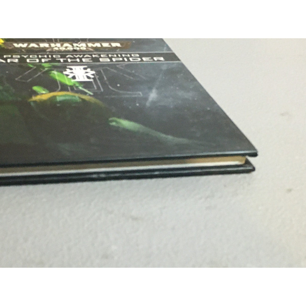 BOOK WARHAMMER 40K PSYCHIC AWAKENING WAR OF THE SPIDER USED HB HARDBACK